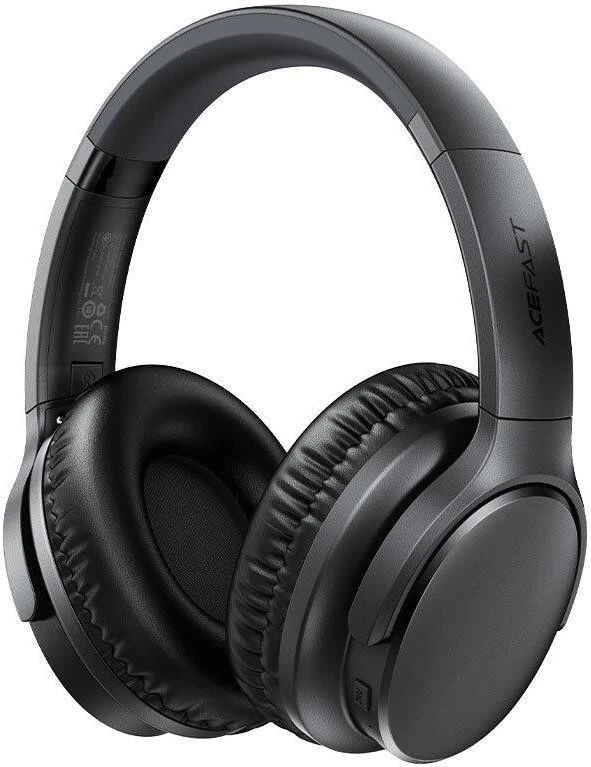 Наушники с микрофоном Acefast H10 Black (6974316284932) (UA)