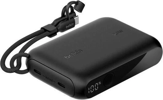 Мобільна батарея Зовнішній акумулятор Belkin 10000 mAh 20W Black (BPB027HQBK) (UA)
