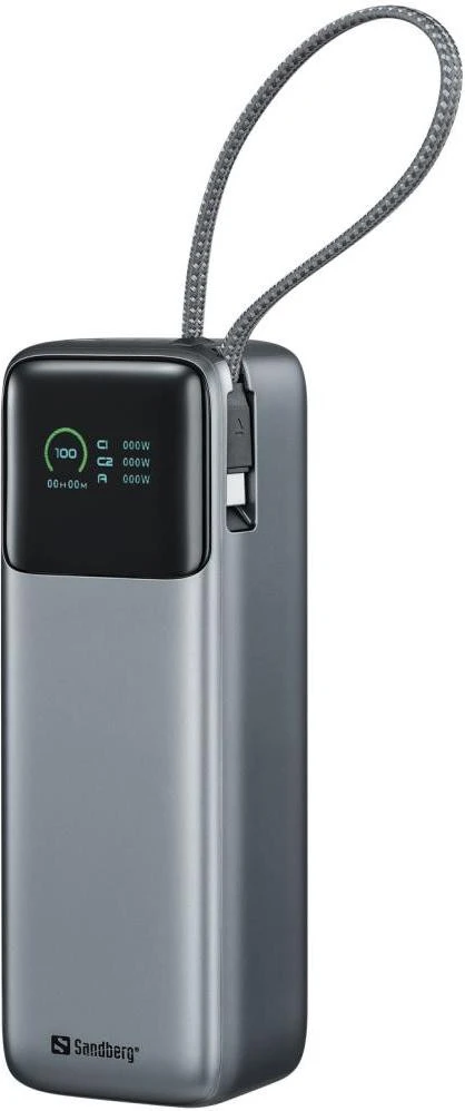 Мобільна батарея Зовнішній акумулятор Sandberg 27000mAh 240W (421-31) (UA)