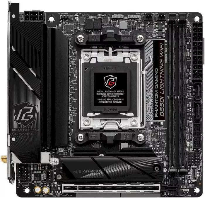Материнська плата ASRock B650I Lightning WiFi (UA)