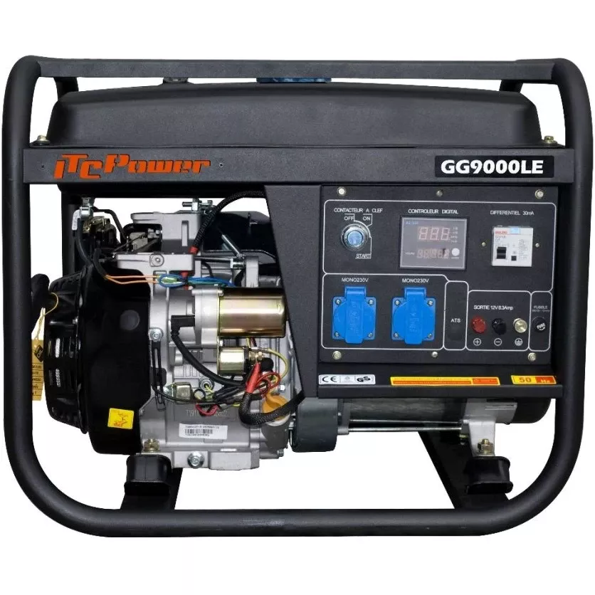 Бензиновый генератор ITC Power GG9000LE (UA)