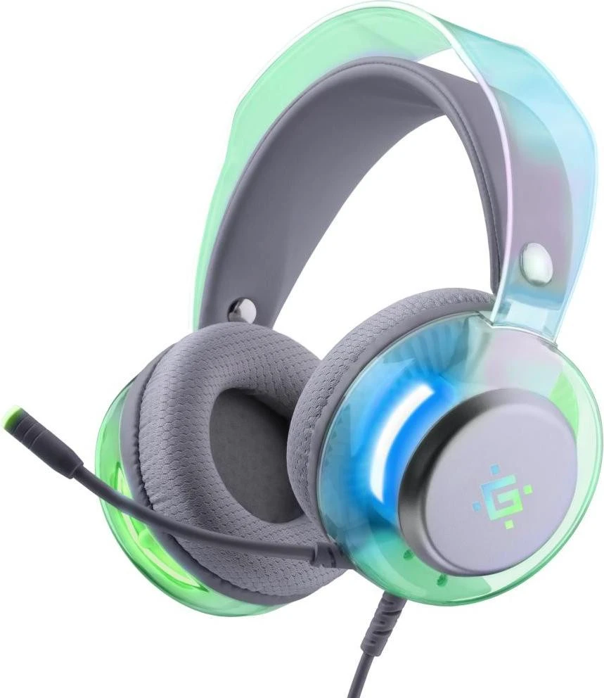 Навушники з мікрофоном Defender Glitch White (62490) (UA)