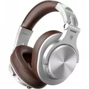 Навушники з мікрофоном OneOdio Fusion A70 Silver Brown (UA)
