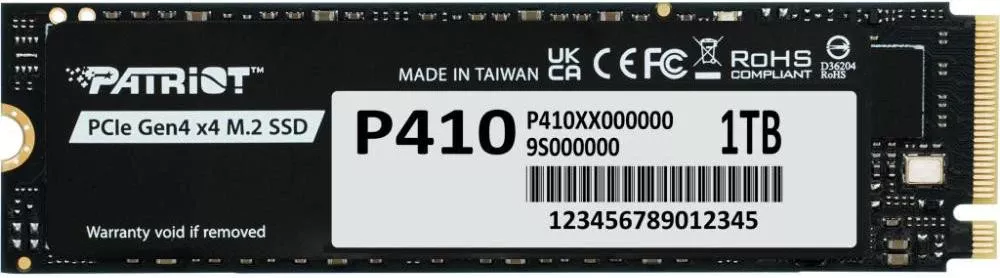 SSD диск PATRIOT P410 1 TB (P410P1TBM28H) (UA)