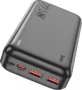Зовнішній акумулятор (павербанк) Hoco J101A / 45365 Astute 20000mAh 22.5W Black (UA)