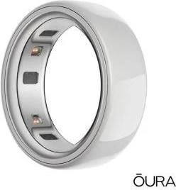 Смарт-кольцо Oura Ring 4 Ceramic Cloud Size 12 (JZ90-57460-12)