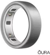 Oura Ring 4 Brushed Silver Size 7 (JZ90-54220-07)