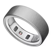 Oura Ring 4 Brushed Silver Size 9 (JZ90-54220-09)