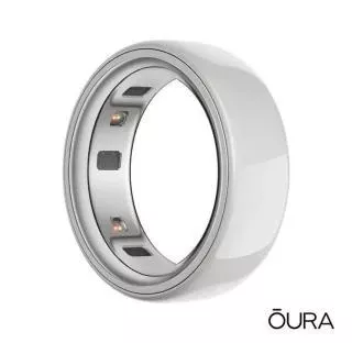 Смарт-кільце Oura Ring 4 Ceramic Cloud Size 6 (JZ90-57460-06)