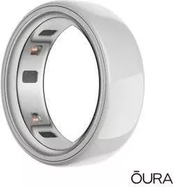 Смарт-кільце Oura Ring 4 Ceramic Cloud Size 7 (JZ90-57460-07)