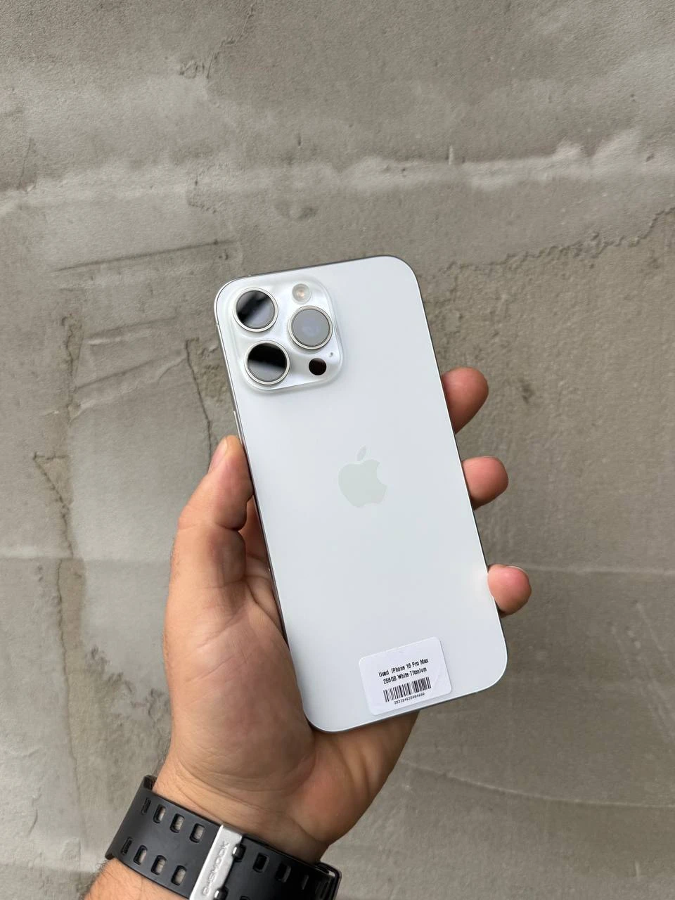 Б/В Apple iPhone 16 Pro Max 256GB White Titanium (Хороший стан)
