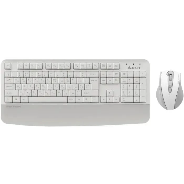 Комплект A4Tech FG2500S Plus Wireless UA White (4711421003254) (UA)
