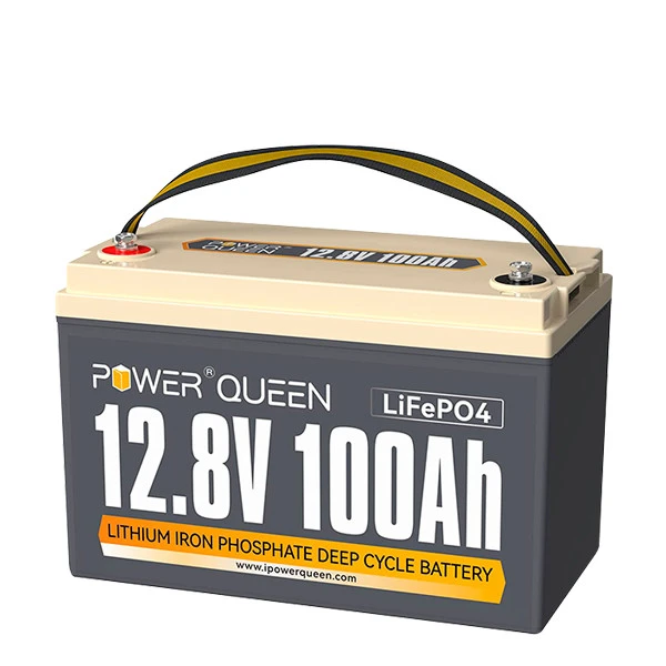 Акумуляторна батарея Батарея LiFePo4 Power Queen 12.8V 100Ah Mini (P12V100-PREM-16-A60-DE) (UA)