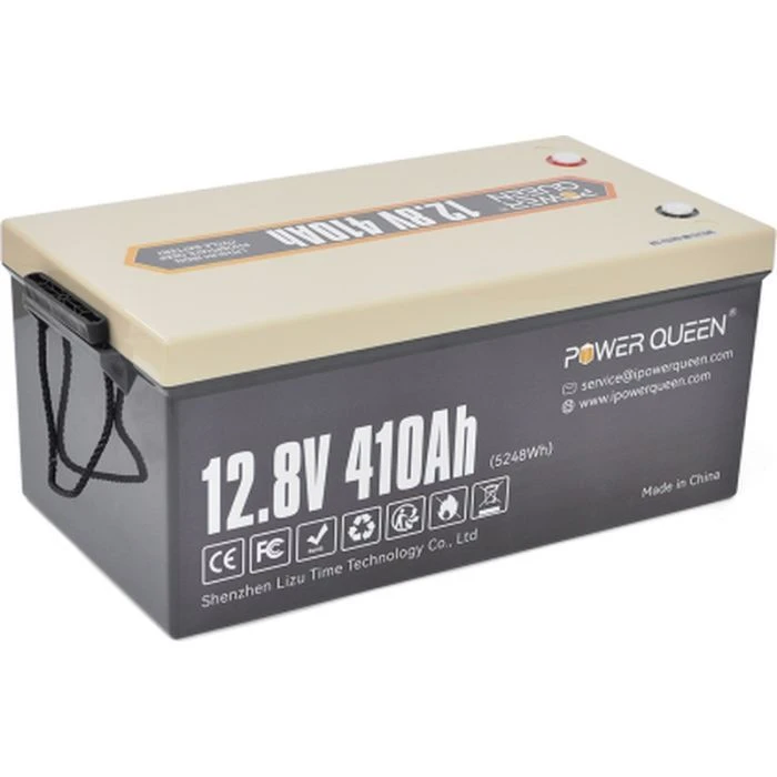 Батарея LiFePo4 Power Queen 12.8V 410Ah BMS 250A (P12V410-250-BASIC-16-A250) (UA)
