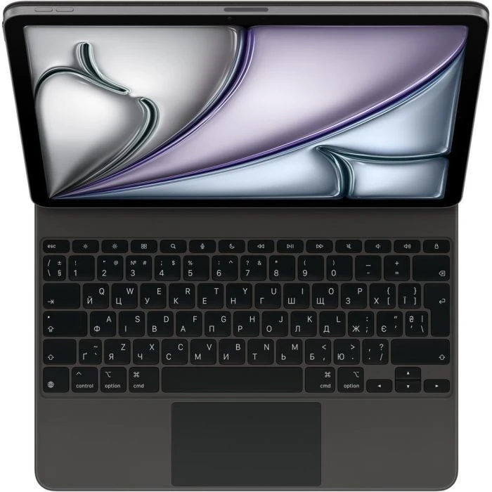 Чохол для планшета Apple Magic Keyboard iPad Air 13-inch (M3) Ukrainian A3340 Black (MGYY4UA/A) (UA)