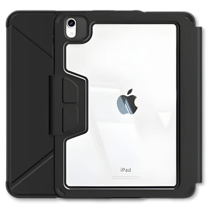 Чохол для планшета BeCover Rugged Origami Transparent Apple iPad Air 11 M2/M3 (2024/2025) Black (714968) (UA)