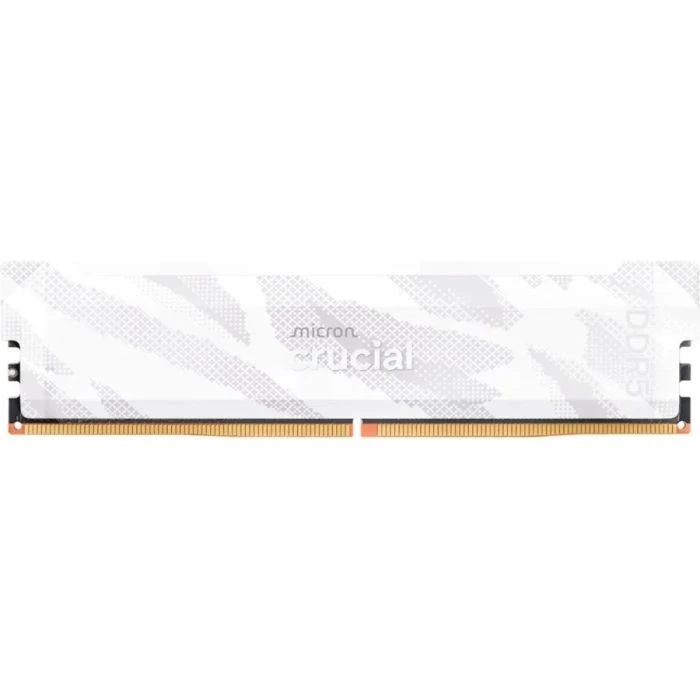 Оперативная память DDR5 16GB 6400 MHz Pro White Micron (CP16G64C32U5W) (UA)