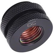 Фитинг для СЖО Alphacool HF bulkhead connector passthrough G1/4 - deep black (17069) (UA)
