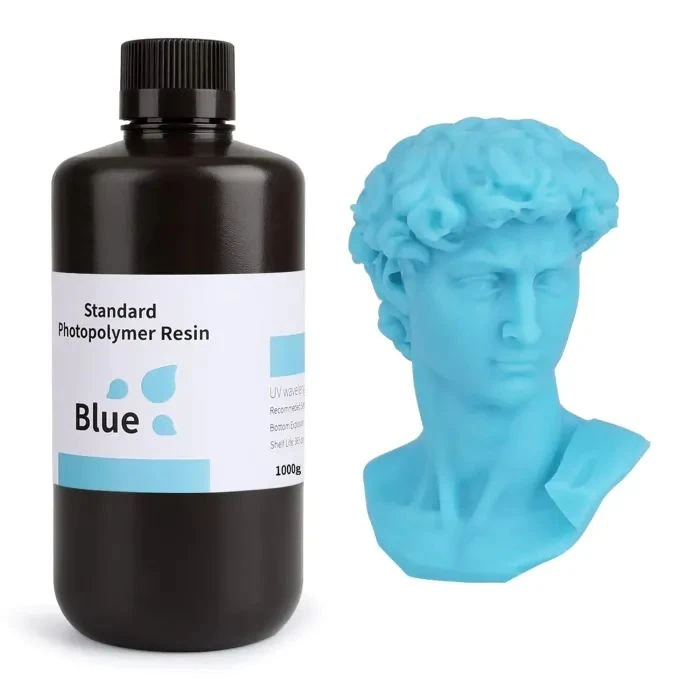 Фотополимерная смола ELEGOO Resin, Standard 1кг, blue (50.103.0089) (UA)