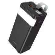 HOCO 40000mAh Powermaster PD/20W, QC/22.5W, Lamp, Black (J86 / 714737) (UA)