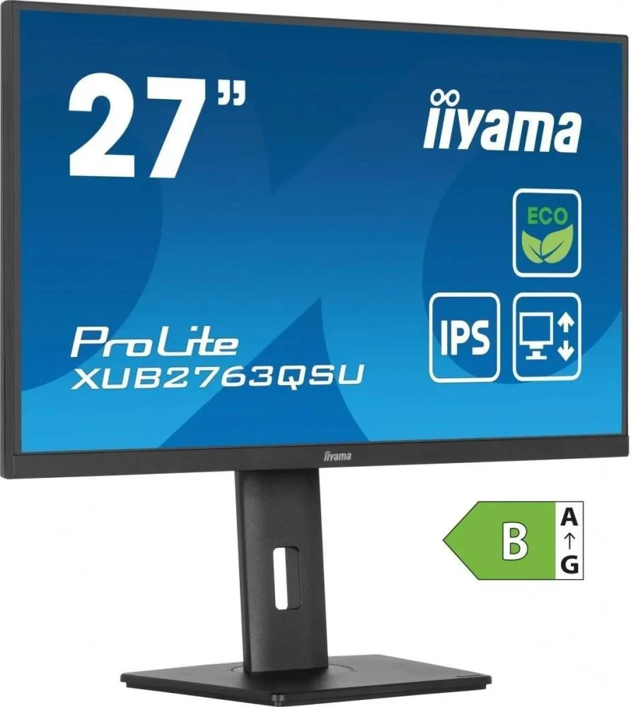 Монітор iiyama XUB2763QSU-B1 (UA)