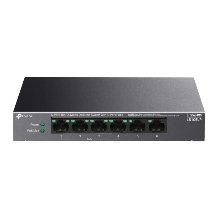 Коммутатор сетевой D-Link LS106LP (UA)