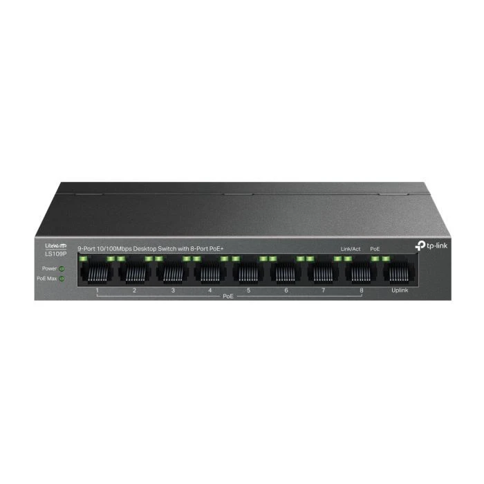 Коммутатор сетевой D-Link LS109P (UA)