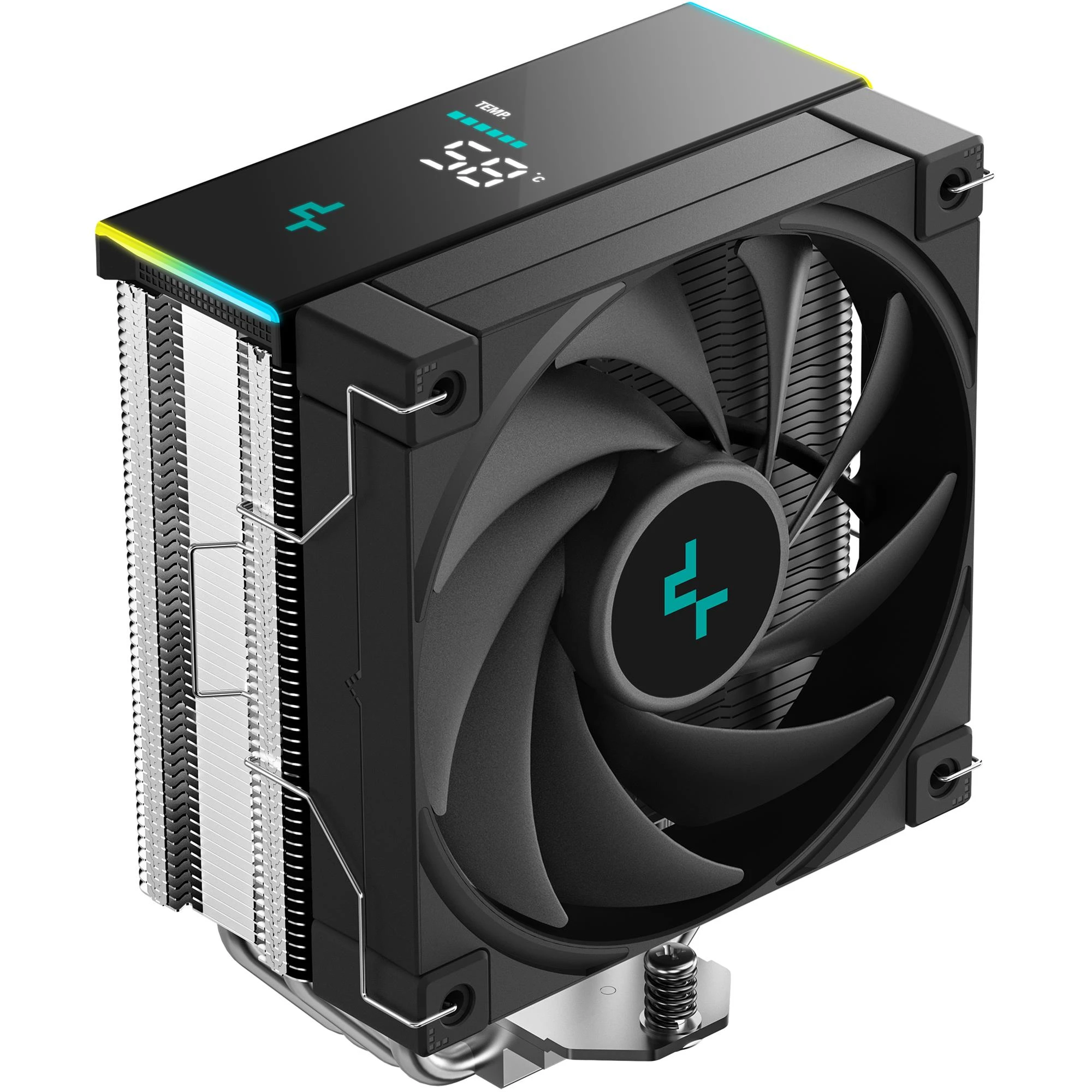 Кулер процессорный DeepCool AK400 Digital SE Black (R-AK400-BKADMN-GJD) (UA)