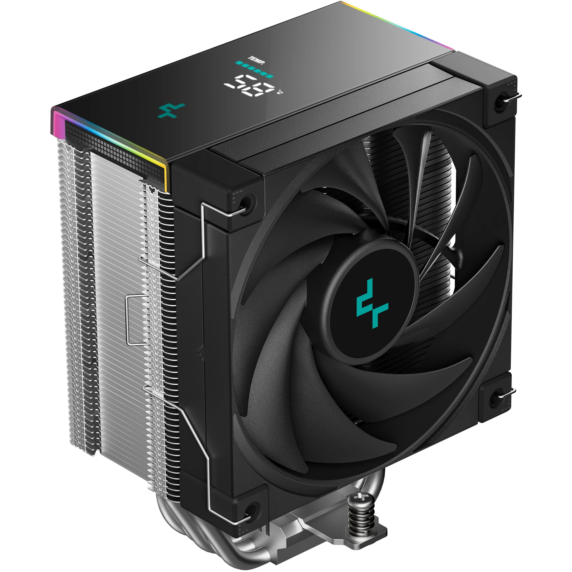 Кулер процесорний DeepCool AK500S Digital SE Black (R-AK500S-BKADMN-GJD) (UA)