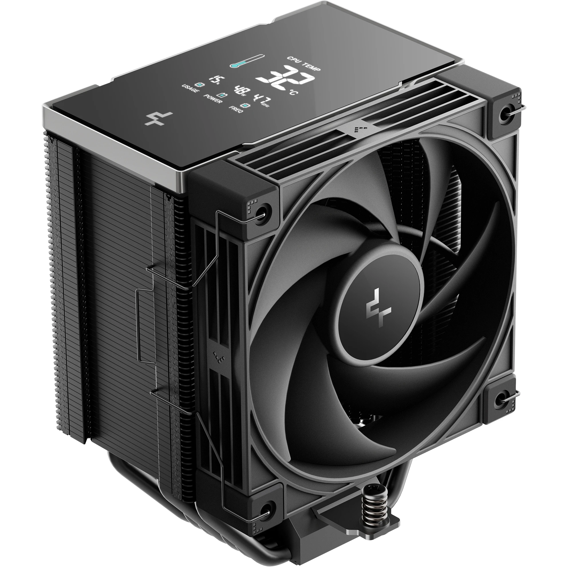 Кулер процесорний DeepCool AK700 Digital NYX Black (R-AK700-BKNNMN-GJD-1) (UA)