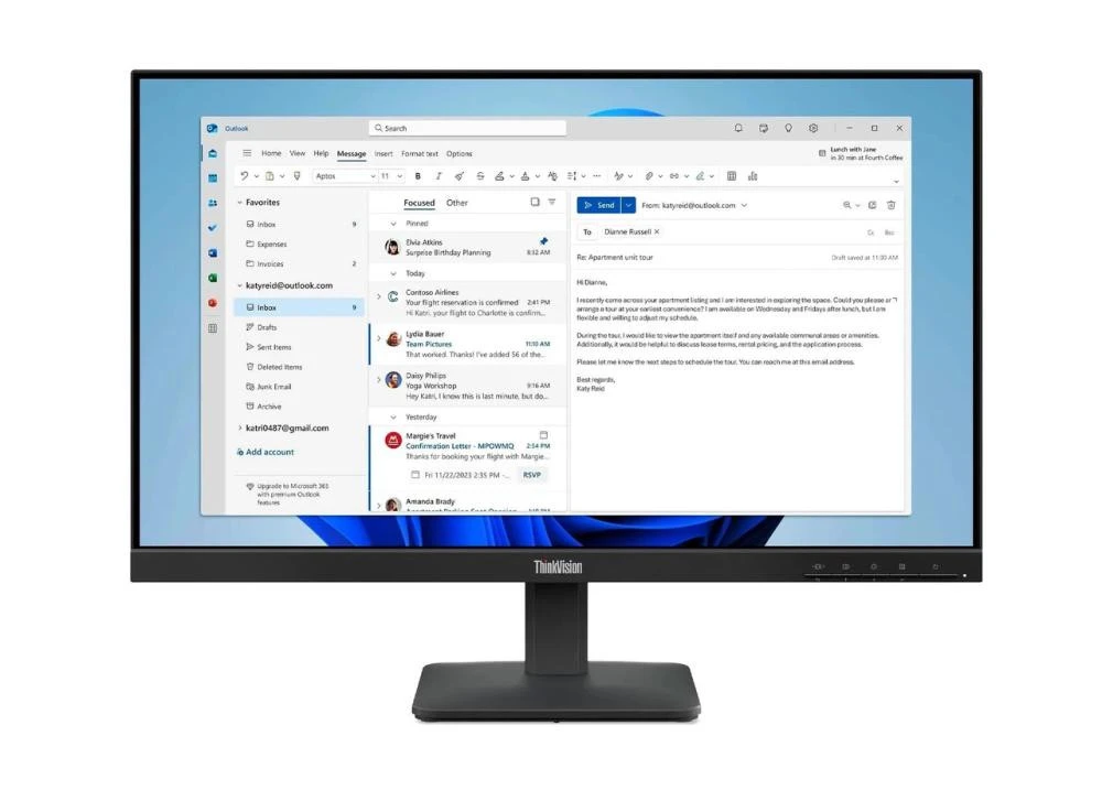 Монитор Lenovo S24-4e (64B5KAT1UA) (UA)