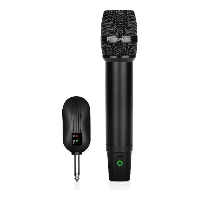 Мікрофон REAL-EL KM-830 Black (EL121900001) (UA)