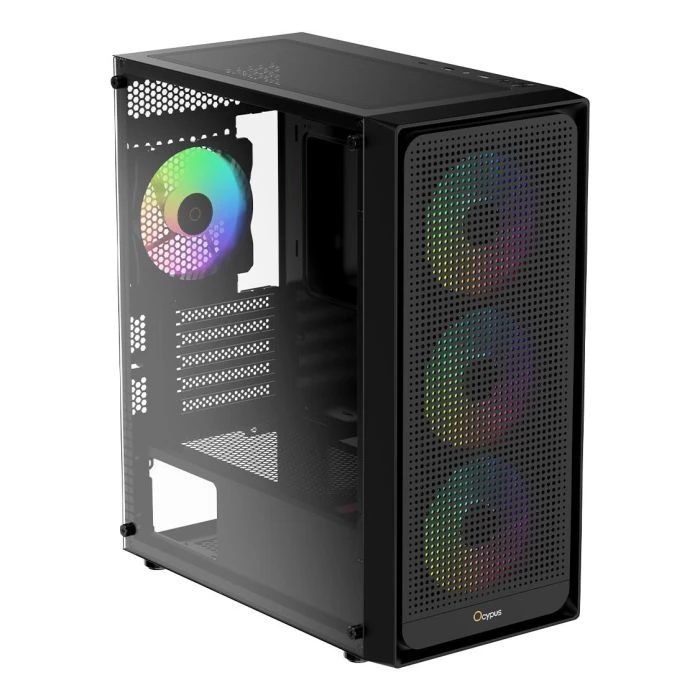 Корпус OCYPUS GAMMA C50 BK ARGB (GAMMA-C50-BKG400XX-GL) (UA)