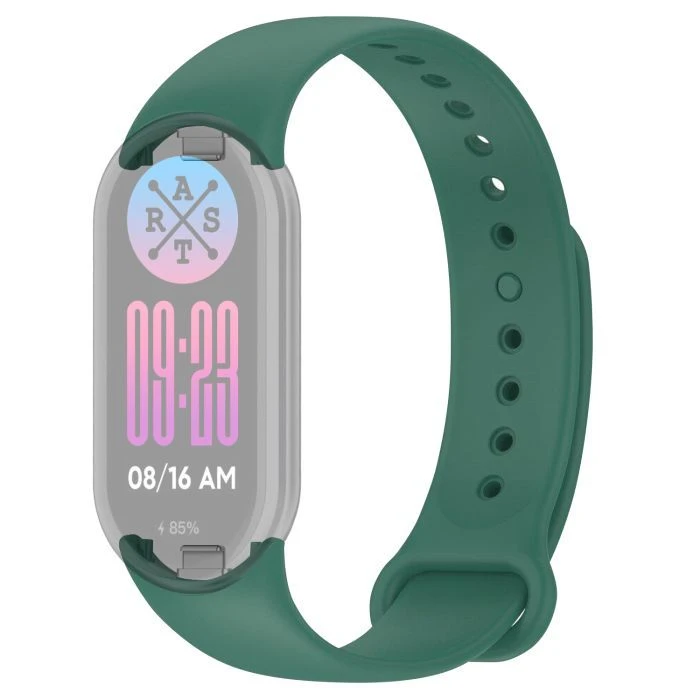 Ремешок для фитнес браслета Armorstandart для Xiaomi Smart Band 10/9/8 Dark Green (ARM86907) (UA)