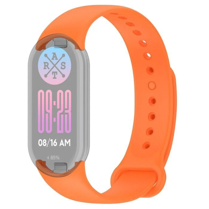 Ремінь для фітнес-браслета Armorstandart для Xiaomi Smart Band 10/9/8 Orange (ARM86911) (UA)