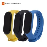 Ремінець для фітнес браслета Armorstandart комплект 3шт Xiaomi Mi Band 4/3 Sun Sky (ARM56233) (UA)