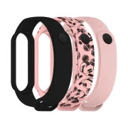 Ремешок для фитнес браслета Armorstandart комплект 3шт Xiaomi Mi Band 7/6/5 Cartoon Mickey Pink (ARM77042) (UA)