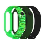 Ремінець для фітнес-браслета Armorstandart комплект 3шт Xiaomi Mi Band 7/6/5 RM Portal (ARM77052) (UA)