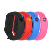 Ремінець для фітнес браслета Armorstandart комплект 4шт Xiaomi Mi Band 4/3 Superhero Edition 2 (ARM77063) (UA)