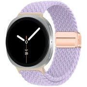 Ремешок для смарт-часов Armorstandart Braided Solo Loop для Samsung Watch 8 / 8 Classic (20x113 mm) Lilac (ARM87355) (UA)