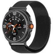Ремешок для смарт-часов Armorstandart Milanese Magnetic Samsung Watch 8 / 8 Classic (20x113 mm) Black (ARM87358) (UA)