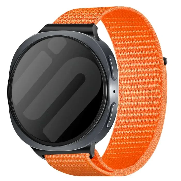 Ремінець для смарт-годинників Armorstandart Nylon Band Samsung Watch 8 / 8 Classic (20x113 мм) Оранжевий (ARM87363) (UA)