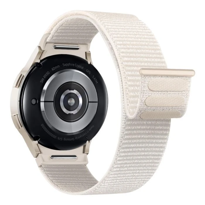 Ремінець для смарт-годинників Armorstandart Nylon Band для Samsung Galaxy Watch 7 / FE / 6 / 6 Classic / 5 / 5 Pro / 4 / 4 Classic Starlight (ARM86846) (UA)