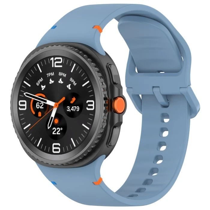 Ремінець для смарт-годинників Armorstandart Samsung Galaxy Watch 8 / 8 Classic (22x132 mm) Світло-блакитний (ARM86873) (UA)