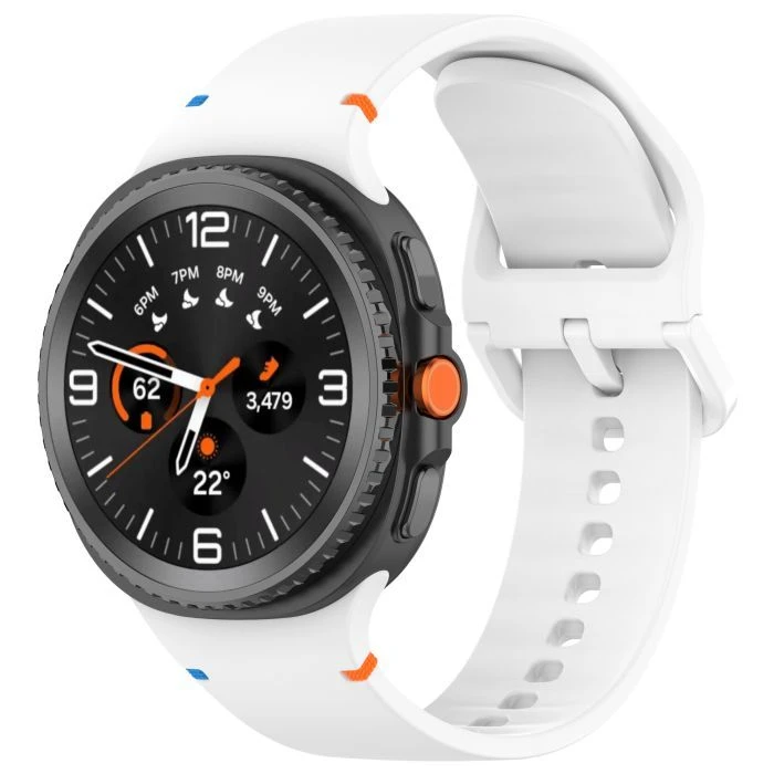 Ремешок для смарт-часов Armorstandart Samsung Galaxy Watch 8 / 8 Classic (22x132 mm) White (ARM86876) (UA)