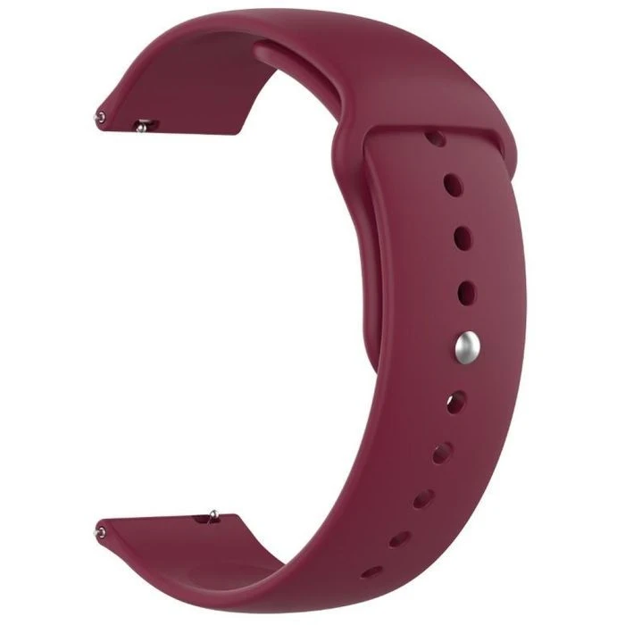 Ремешок для смарт-часов Armorstandart Silicone Watch Strap 22mm Marsala (ARM80665) (UA)