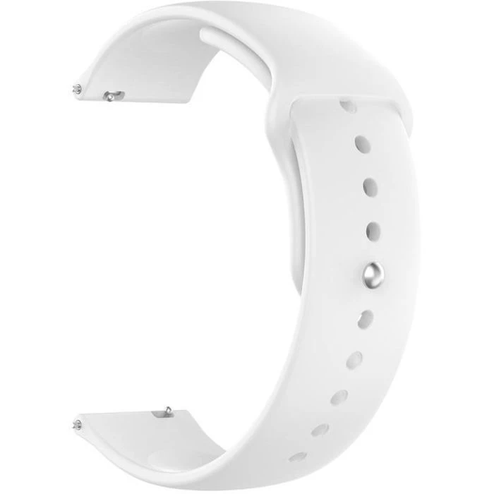 Ремешок для смарт-часов Armorstandart Silicone Watch Strap 22mm White (ARM80668) (UA)
