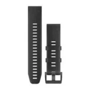 Ремешок для смарт-часов Garmin fenix 5 Plus 22mm QuickFit Black Leather (010-12740-01) (UA)