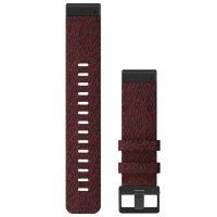 Ремешок для смарт-часов Garmin fenix 6 22mm QuickFit Heathered Red Nylon (010-12863-06) (UA)