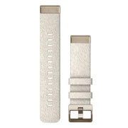 Ремешок для смарт-часов Garmin fenix 7S, 20mm QuickFit Cream Heathered Nylon (010-13102-07) (UA)